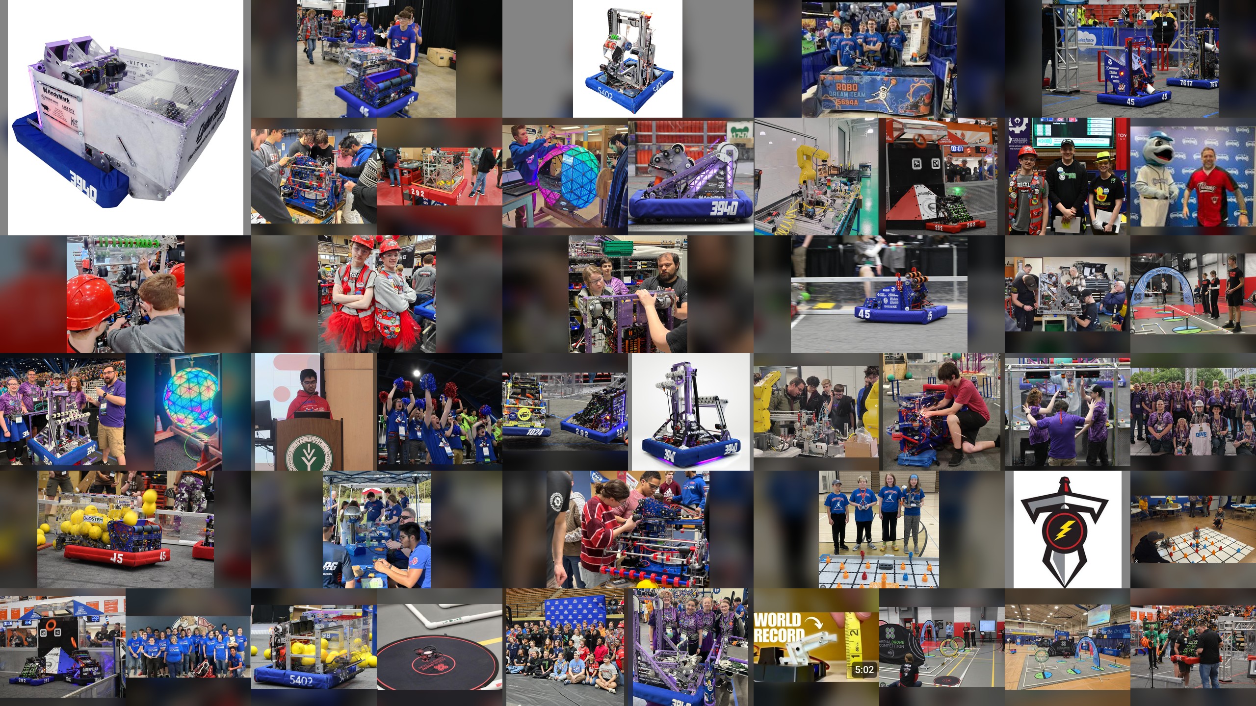 Students, robots, drones, and teams from local Kokomo-area robotics programs